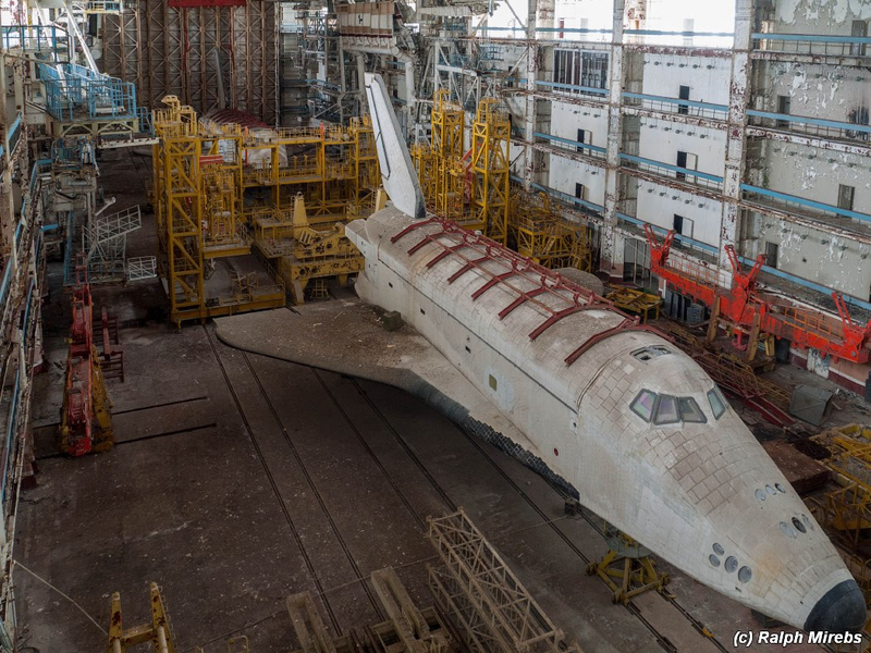Illustration for article titled These Are the Sad Remains of the Soviet Space Shuttle Program